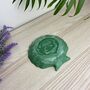 Emerald Green Seashell Trinket Tray/ Soap Dish, thumbnail 5 of 8