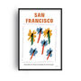 San Francisco Flower Giclée Art Print, thumbnail 2 of 3