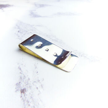 Personalised Sterling Silver Money Clip, 3 of 5