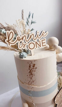 Personalised Birthday Cake Topper, 3 of 5