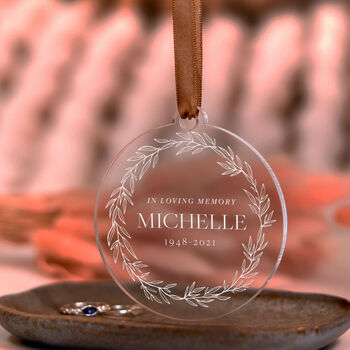 Personalised In Loving Memory Remembrance Decoration, 6 of 7