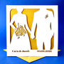 Personalised Wedding Couple Card, thumbnail 1 of 4