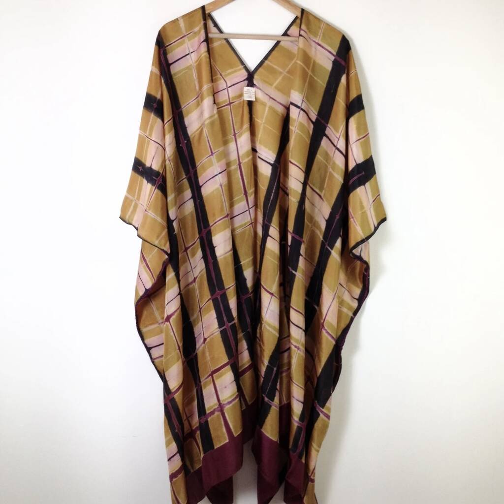 Pure Silk Robe Overlay Jacket By asunsti | notonthehighstreet.com