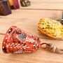 Set Of Three Hand Painted Cow Bells Hanging Decor, thumbnail 10 of 12