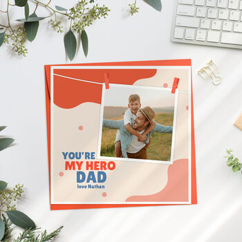 Personalised Photo Father's Day Card, 2 of 4