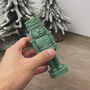 Green Nutcracker Christmas Candle Christmas Decoration, thumbnail 3 of 8