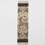 Woodland Tales Taupe Jacquard Scarf, thumbnail 1 of 6