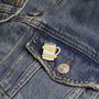 'Tea Drinkers' Enamel Pin Badge, thumbnail 2 of 3