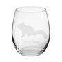 Personalised Red Panda Engraved Glass, thumbnail 3 of 5