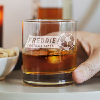 Personalised Football Glass, 4 of 8