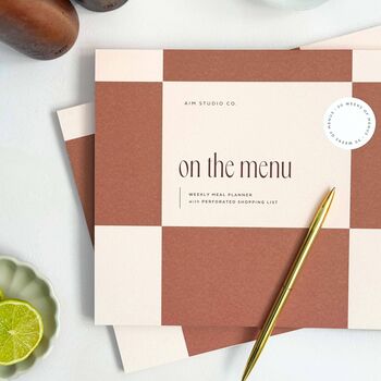 Weekly Meal Planner Pad With Tear Off Shopping List, 3 of 9