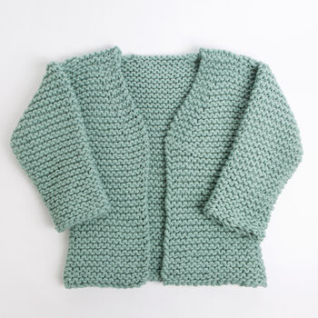 Simple Cardigan Knitting Kit, 2 of 8