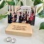 Personalised Beech Wood Photograph Holder, thumbnail 1 of 8