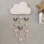Baby Mobile, Boucle Baby Nursery Wall Cloud, Butterfly, thumbnail 6 of 9