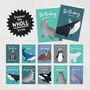 Cute Humpback Whale Birthday Card, thumbnail 4 of 4