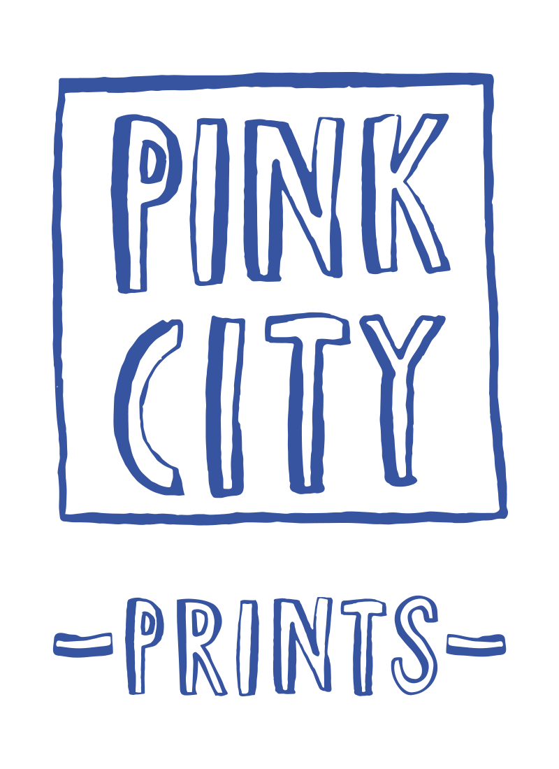 pink city prints storefront