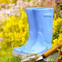 Personalised Blue Wellington Boots Planter, thumbnail 1 of 9