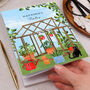 Personalised Notebook With Gardener Greenhouse, thumbnail 2 of 4