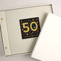 Personalised 50th Birthday Photo Album, thumbnail 2 of 12