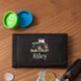 Personalised Childrens Wallet Boys, Kids Coin Purse, thumbnail 3 of 8