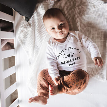 Baby + Mummy Or Daddy Special Occasion Babygrow, 2 of 9