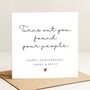 Personalised Happy Anniversary Card For Couple, thumbnail 2 of 7