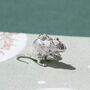 Gerbil Charm Sterling Silver, thumbnail 1 of 12