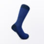 Nsaa African Design Cotton Socks, Blue/Black, thumbnail 1 of 2