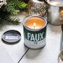 'Faux Fir' Siberian Pine And Eucalyptus Scented Candle, thumbnail 1 of 4