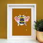 Manchester Bee Print, thumbnail 3 of 4