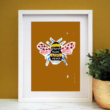 Manchester Bee Print, 3 of 4