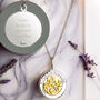 Personalised Silver And Gold St. Christopher Necklace, thumbnail 3 of 7