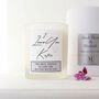 Personalised 'I Love You' Soy Wax Scented Candle, thumbnail 4 of 11
