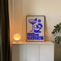 Cocktail Print | Pouring Classics Poster | Retro Mid Century Illustration | Disco And Vinyl Wall Art, thumbnail 4 of 8