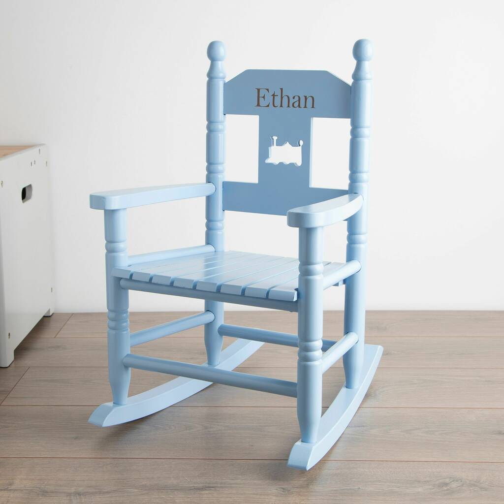 Personalised Wooden Rocking Chair By My 1st Years Notonthehighstreetcom