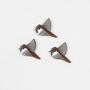 Handmade Flying House Sparrow Wall Hanging, thumbnail 6 of 6