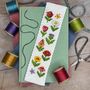 Cottage Garden Cross Stitch Bookmark Kit, thumbnail 1 of 6