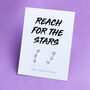 Reach For The Stars Sterling Silver Earrings, thumbnail 1 of 3