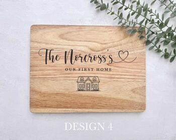 Personalised Wooden Chopping Board – Custom Engraved Kitchen Board Gift, 7 of 7