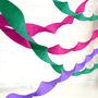 Set Of Three Crepe Paper Streamers Party Decoration, thumbnail 2 of 12