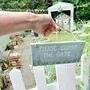 Personalised Cottage Garden Please Close The Gate Sign, thumbnail 3 of 6