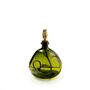 Olive 29cm Recycled Handmade Glass Table Lamp, thumbnail 1 of 9