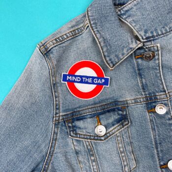 Transport For London Mind The Gap Sew On Patch, 2 of 2