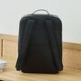 Personalised Luxe Pu Tailored Zipped Backpack, thumbnail 2 of 5