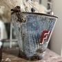 Vintage Fire Bucket Storage / Planter, thumbnail 5 of 7