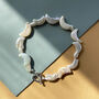 Handmade Freshwater Pearl Moon Sterling Silver Anklet, thumbnail 1 of 7
