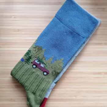 O Christmas Tree Men's Socks, 2 of 4