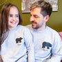 Personalised Polar Bear Jumper Set For Dad And Kids, thumbnail 3 of 6
