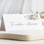 Wedding Place Cards Festive Floral, thumbnail 1 of 4