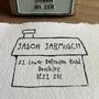 Personalised Address Stamp ~ House, thumbnail 3 of 9